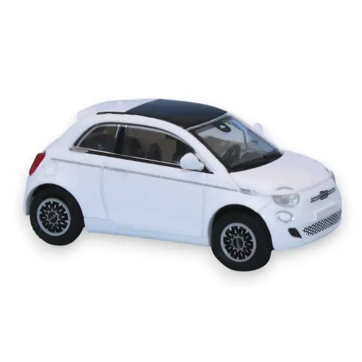 [PCX870561] Fiat 500e, blanche, 2020 - PCX870561 - HO 1/87