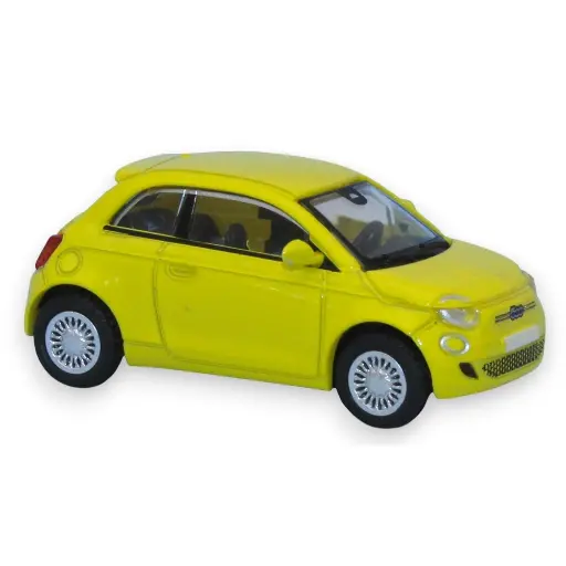 Fiat 500e, jaune, 2020 - PCX870562 - HO 1/87
