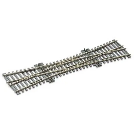 [PESL190] Traversée Jonction Double TJD 12° Peco SL190 Insulfrog 249 mm code 75 - HO 1/87