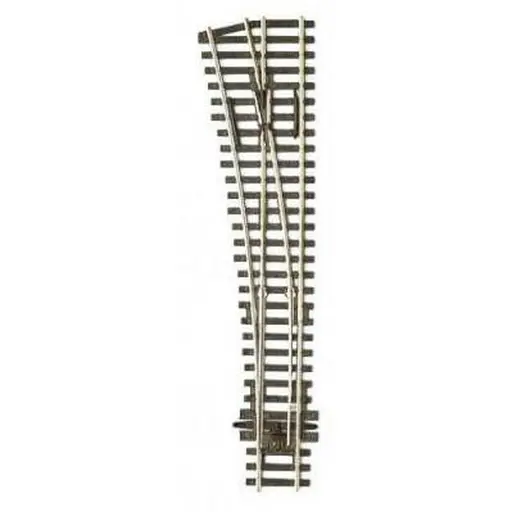 [PESL89] Aiguillage à gauche - Peco - SL89 - Insulfrog - HO 1/87 - Code 100