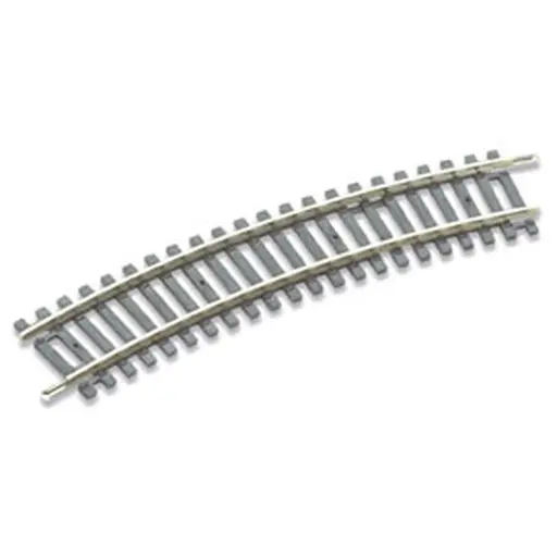 [PEST220] Rail courbe rayon 371 mm 22,5° - Peco ST220 - HO : 1/87 - Code 100