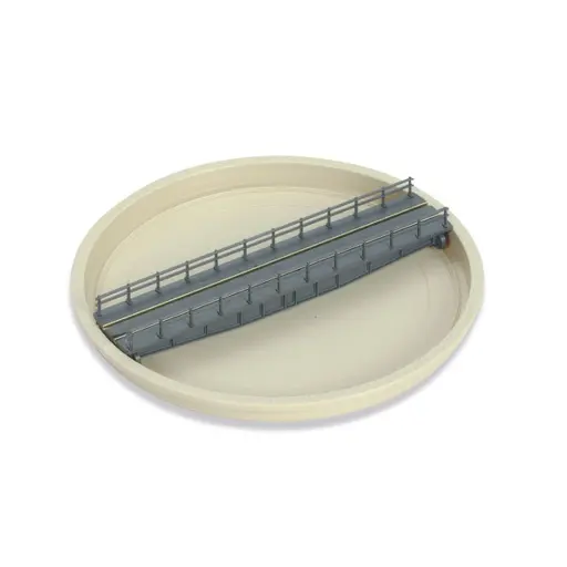 [PENB55] Plaque tournante - Code 80/55 - PECO NB55 - Echelle N: 1/160ème