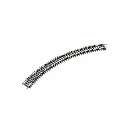 [PEST15] Rail Courbe - 263.5MM - Angle 45° - Code 80 - PECO ST15 - N : 1/160
