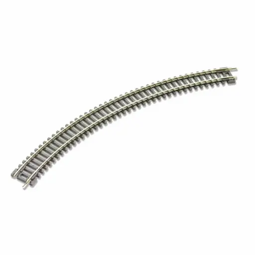 [PEST15] Rail courbe Setrack R2 263,5 mm 45° code 80 - Peco ST15 - N 1/160 - 2R
