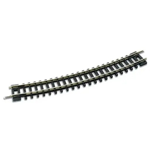 [PEST16] Rail courbe Setrack R3 298,5 mm 22,5° code 80 - Peco ST16 - N 1/160 - 2R