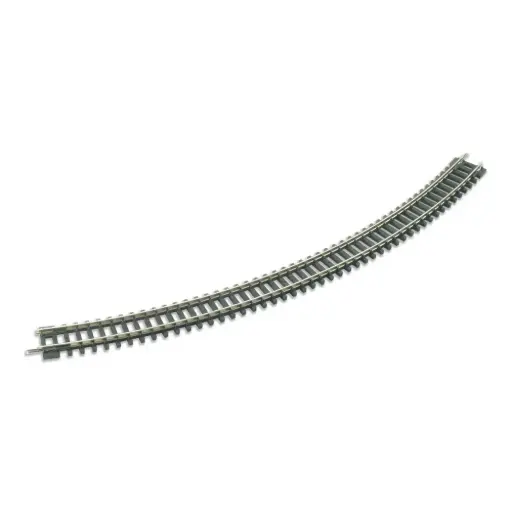 [PEST17] Rail courbe Setrack R3 298,5 mm 45° code 80 - Peco ST17 - N 1/160 - 2R