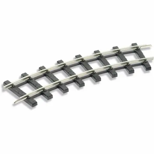 [PEST905] Rail courbe Setrack 600 mm 30° code 250 - Peco ST905 - G 1/22,5 - 2R