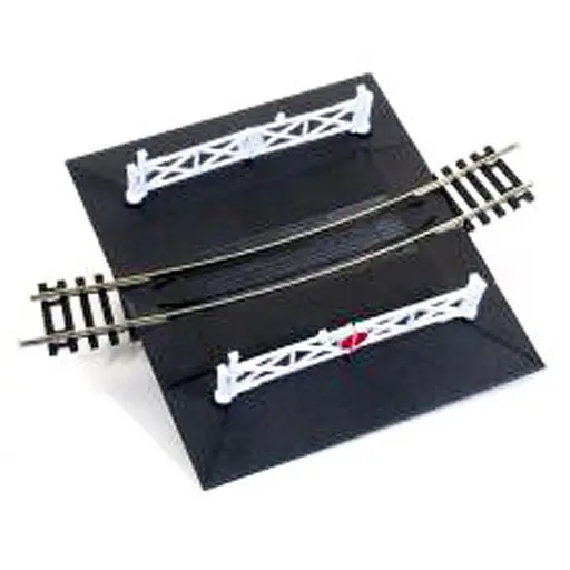 [PEST261] Passage à niveau courbe - PECO ST261 - HO 1/87