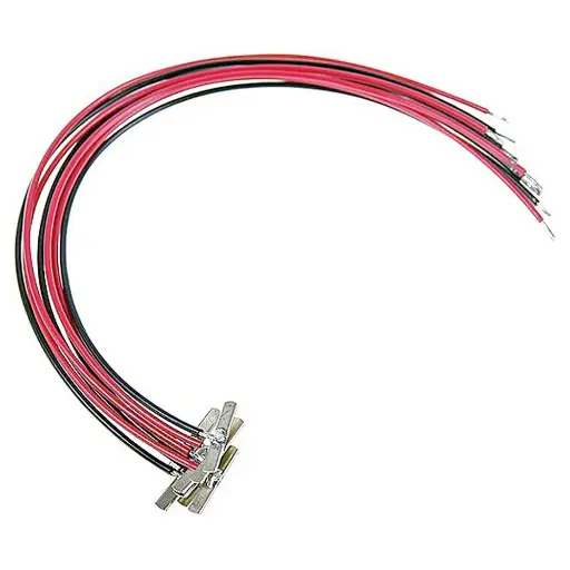 [PEPL81] Sachets de 4 Paires d'Eclisses d'Alimentation - Code 70/75/83 - Peco PL81 - HO : 1/87