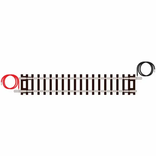 [PEST10] Rail droit d'alimentation Setrack 87 mm code 80 - Peco ST10 - N 1/160 - 2R