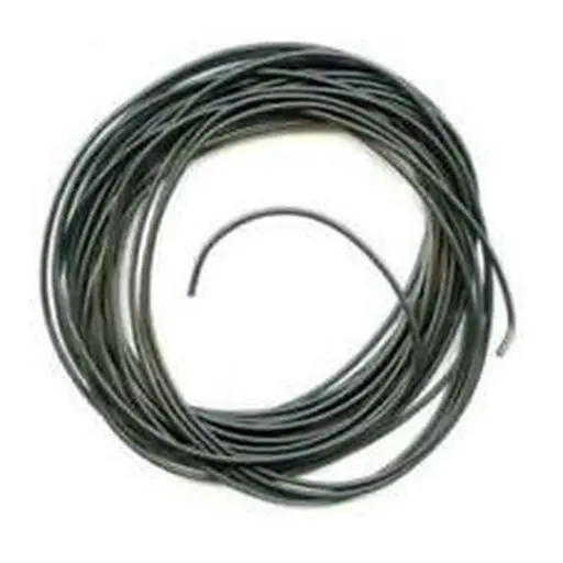 [PEPL38BK] Fil noir 0.2 mm carré, longueur : 7 mètres