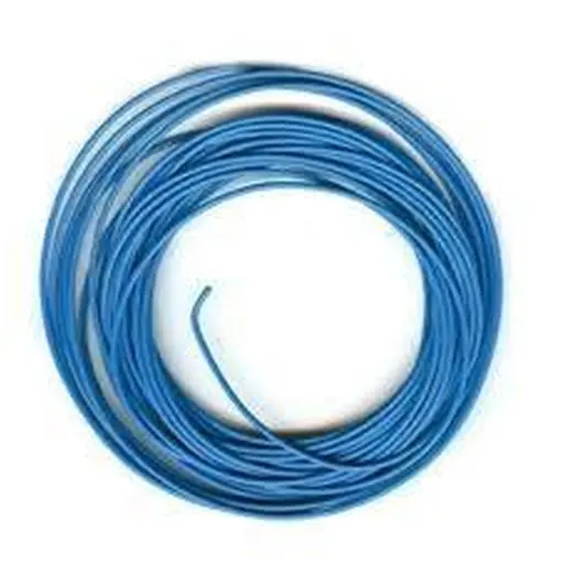 [PEPL38B] Fil bleu 0.2 mm carré, longueur : 7 mètres