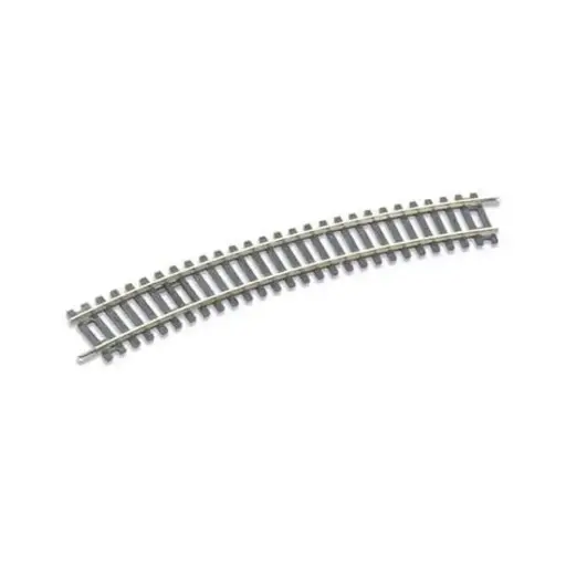 [PEST2030] 8 rails courbes Setrack R3 505 mm 22,5° code 100 - Peco ST2030 - HO 1/87 - 2R