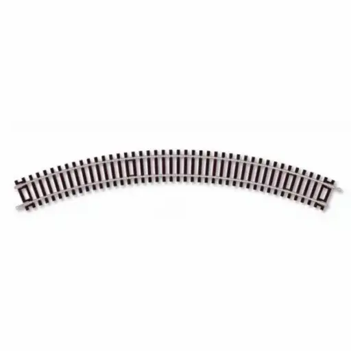 [PEST2021] 4 rails courbes Setrack R1 371 mm 45° code 100 - Peco ST2021 - HO 1/87 - 2R