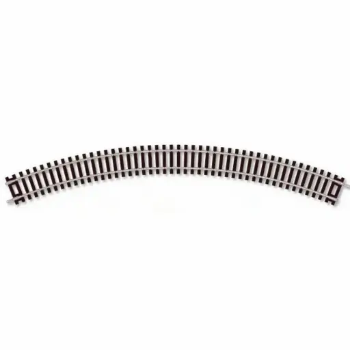 [PEST2026] 4 rails courbes Setrack R2 438 mm 45° code 100 - Peco ST2026 - HO 1/87 - 2R