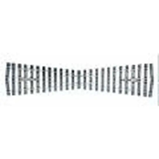 [PESLU1194] Croisement long bullhead 12° Peco SLU1194 Unifrog 258 mm code 75- OO 1/76