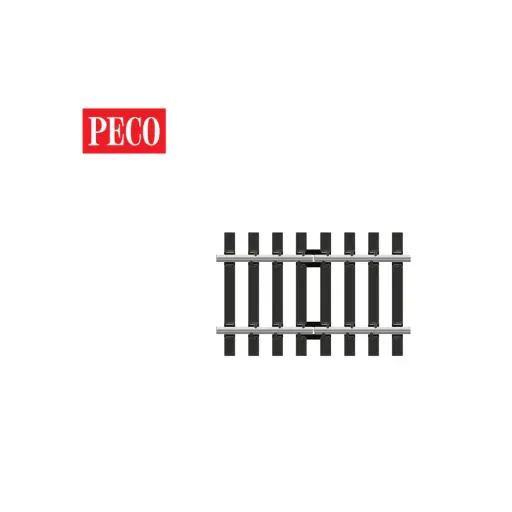 [PESL116] 4 Rails de transition code 100 vers code 83 PECO SL116 - 45 mm - HO 1/87