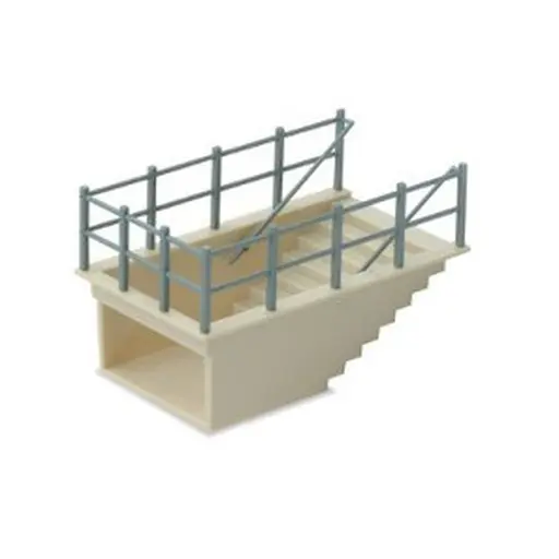 [PELK7] 2 Passages souterrains de quai - Peco LK7 - HO 1/87 - 60 x 34 x 20mm