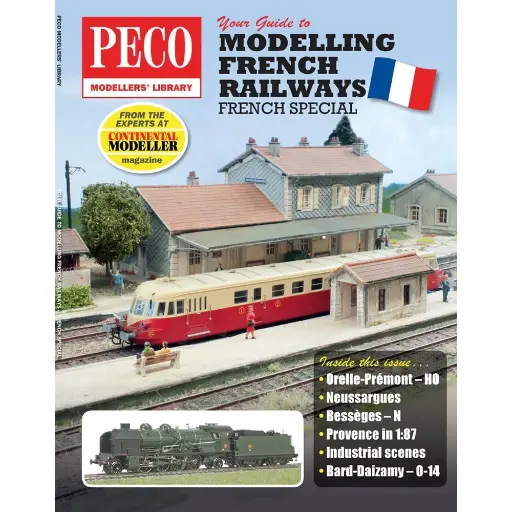 [PEPM-211] Livre pour création de réseau ferroviaire français - Peco PM-211 - Anglais