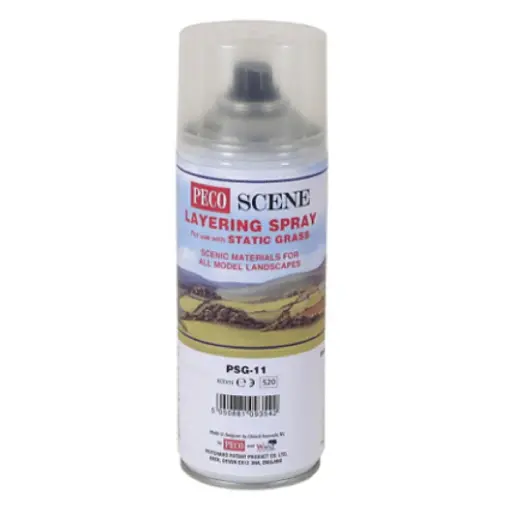 [PEPSG11] Spray pour création de gazon sur diorama - Peco PSG-11 - 400mL