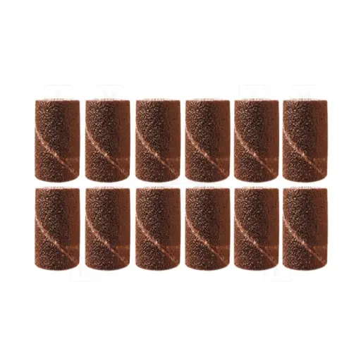 [PGM3690] Set 12 bandages abrasifs - PG MINI M3690 - Diamètre 6.3 mm