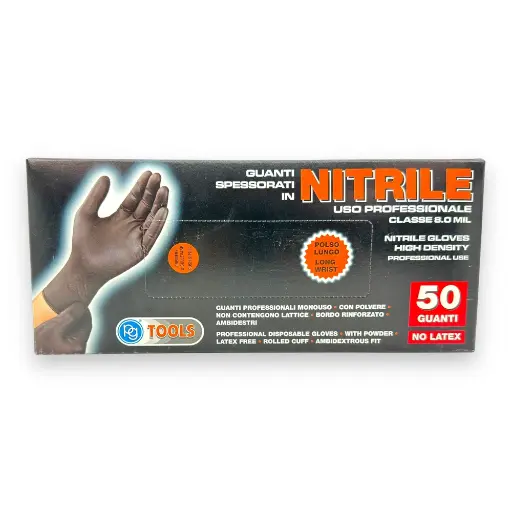 [PGP50612] 50 gants jetables en nitrile taille XL - PG Mini P50612