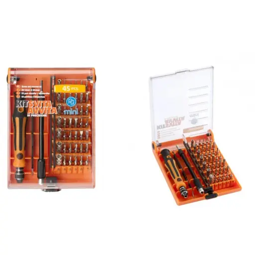 [PGM.8775] Kit tournevis + mini-embouts + pinces PG Tools PGM.8775