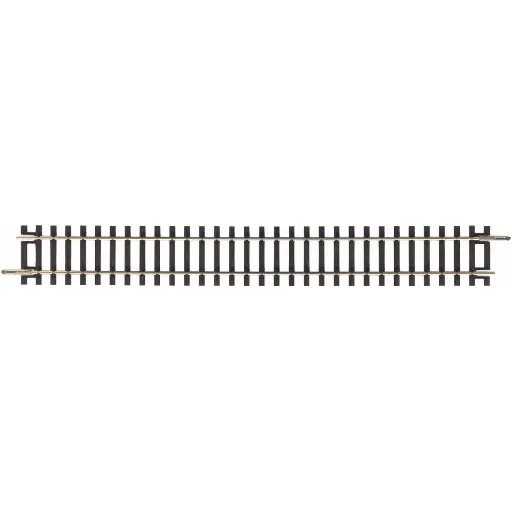 [PI55200] Rail droit G239 - 239.07mm PIKO 55200 - HO 1/87 - Code 100