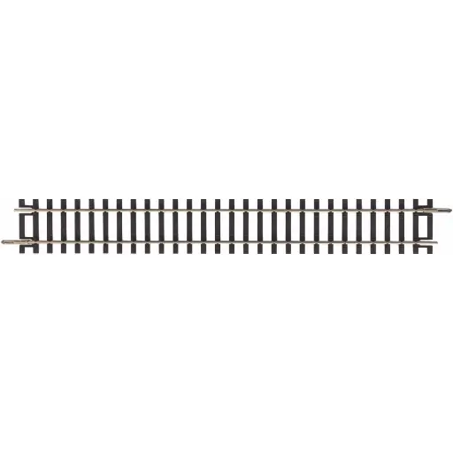 [PI55201] Rail droit G231 - 230.93mm PIKO 55201 - HO 1/87 - Code 100