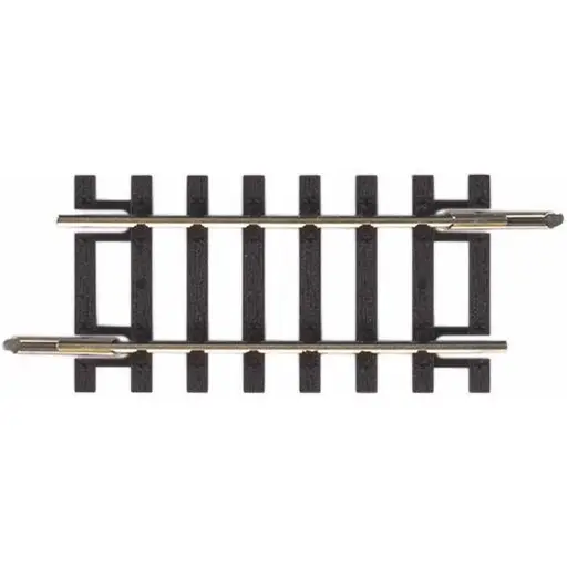 [PI55205] Rail droit G62 - 62mm PIKO 55205 - HO 1/87 - Code 100