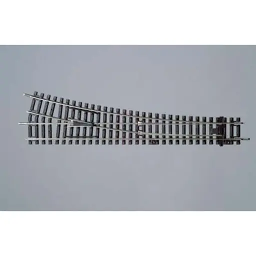 [PI55221] Aiguillage Droit - Traverses Bois 239mm 15°-R9 PIKO 55221 | HO 1/87 | Code 100