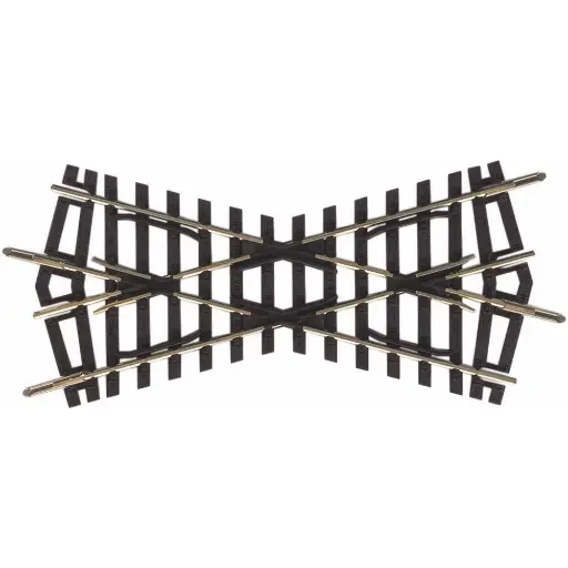 [PI55241] Croisement - Traverses Bois 119mm/30° PIKO 55241 | HO 1/87 | Code 100