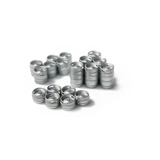 [87T221081] Set de 18 Fûts de Bière - 87TRAIN 221081 - HO 1/87