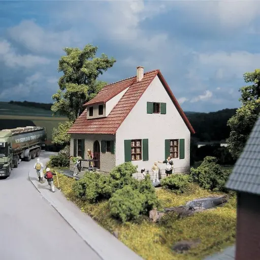 [PI61826] Maison Pavillon - PIKO 61826 - HO 1/87 - 105 x 99 x 99 mm