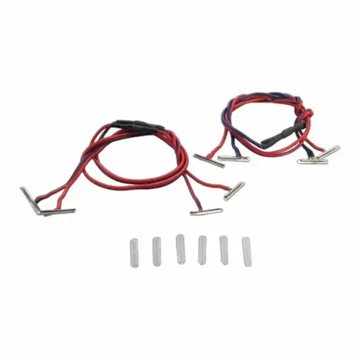 [PI55391] 2 rallonges d'alimentation éclisses et 8 éclisses isolantes code 100 - Piko 55391 - HO 1/87 - 2R