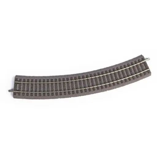 [PI55413] Rail courbe A-Track Ballasté Pu6 R3 484 mm & 30° PIKO 55413 | HO 1/87 - Code 100