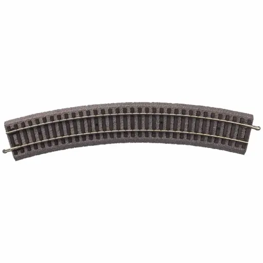 [PI55413] Rail courbe ballasté R3 484 mm 30° code 100 - Piko 55413 - HO 1/87 - 2R