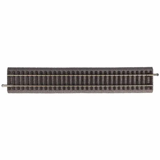 [PI55400] Rail droit ballasté 239 mm code 100 - Piko 55400 - HO 1/87 - 2R