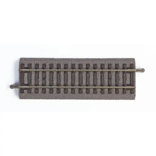 [PI55402] Rail droit A-Track Ballasté G119 - 119 mm PIKO 55402 - HO 1/87 - Code 100