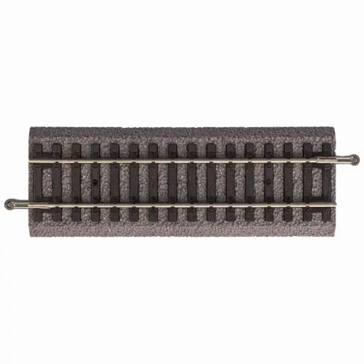 [PI55402] Rail droit ballasté 119 mm code 100 - Piko 55402 - HO 1/87 - 2R