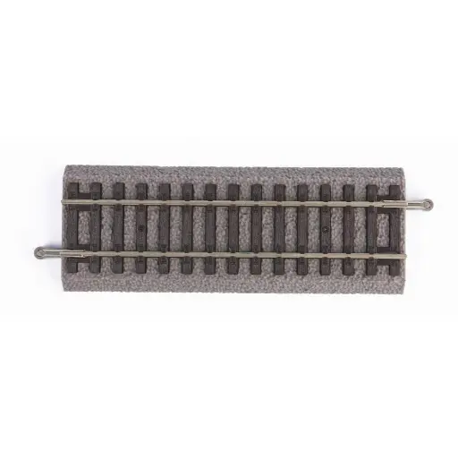 [PI55403] Rail droit A-Track Ballasté G115 - 115 mm PIKO 55403 - HO 1/87 - Code 100