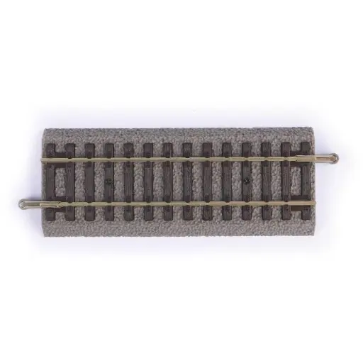 [PI55404] Rail droit A-Track Ballasté G107 - 107 mm PIKO 55404 - HO 1/87 - Code 100
