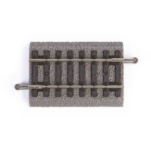 [PI55405] Rail droit A-Track Ballasté G62 PU6 - 62mm PIKO 55405 - HO 1/87