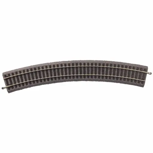 [PI55414] Rail courbe ballasté R4 546 mm 30° code 100 - Piko 55414 - HO 1/87 - 2R