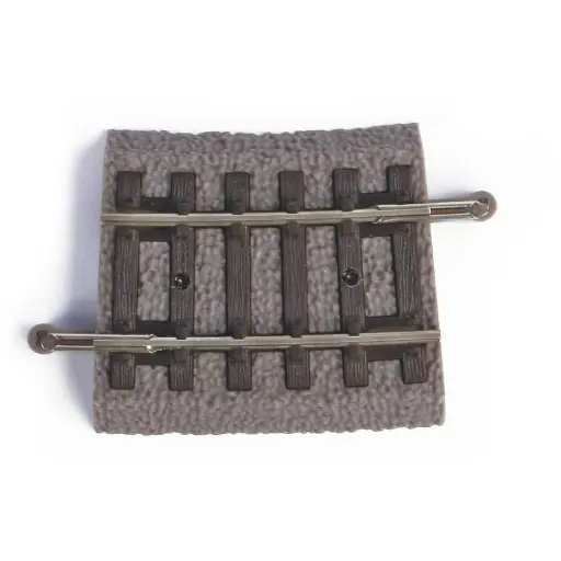 [PI55417] Rail courbe A-Track Ballasté R1 PU6 360 mm & 7.5° PIKO 55417 | HO 1/87 - Code 100