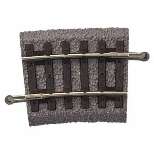 [PI55417] Rail courbe ballasté R1 360 mm 7,5° code 100 - Piko 55417 - HO 1/87 - 2R