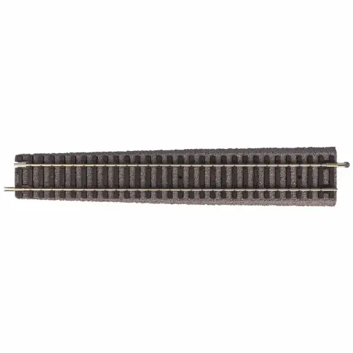 [PI55432] Rail droit ballasté de transition Fleischmann Profi 231 mm code 100 - Piko 55432 - HO 1/87 - 2R