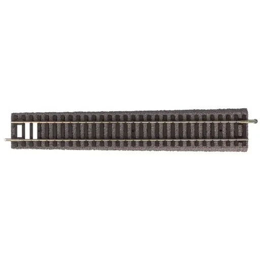 [PI55434] Rail droit ballasté de transition 231 mm code 100 - Piko 55434 - HO 1/87 - 2R