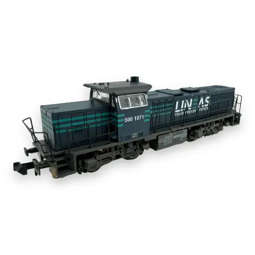 [PI40482] Locomotive diesel G 1206 LINEAS - Piko 40482 - N 1/160 - Ep VI - Analogique - 2R