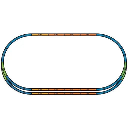 [PI55367] Set Ballast pour coffret A+E PIKO-A - PIKO 55367 | HO 1/87 - Code 100